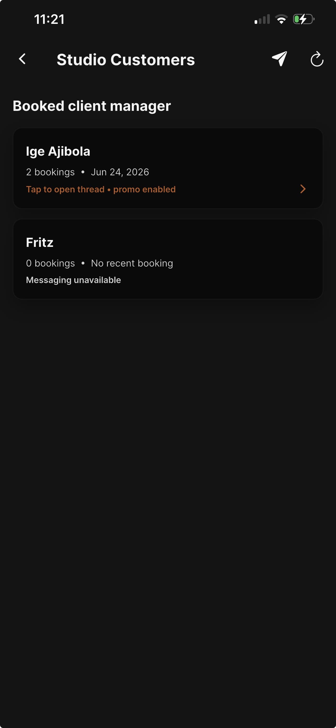 Gviral mobile app screen 6